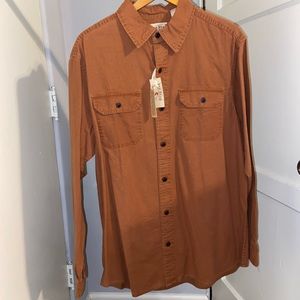 Long sleeve bottom down shirt